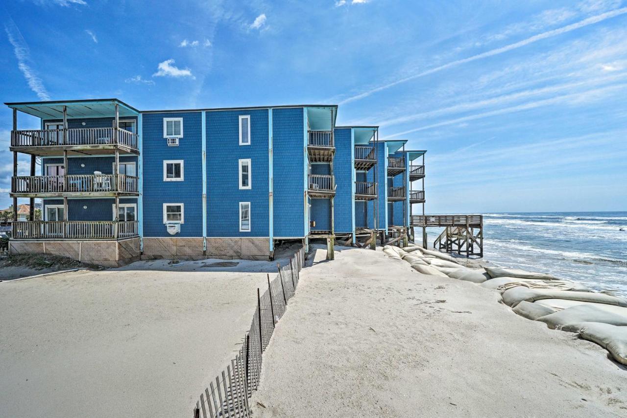 Convenient Retreat With Balcony And Ocean Views! Apartment North Topsail Beach Exterior foto