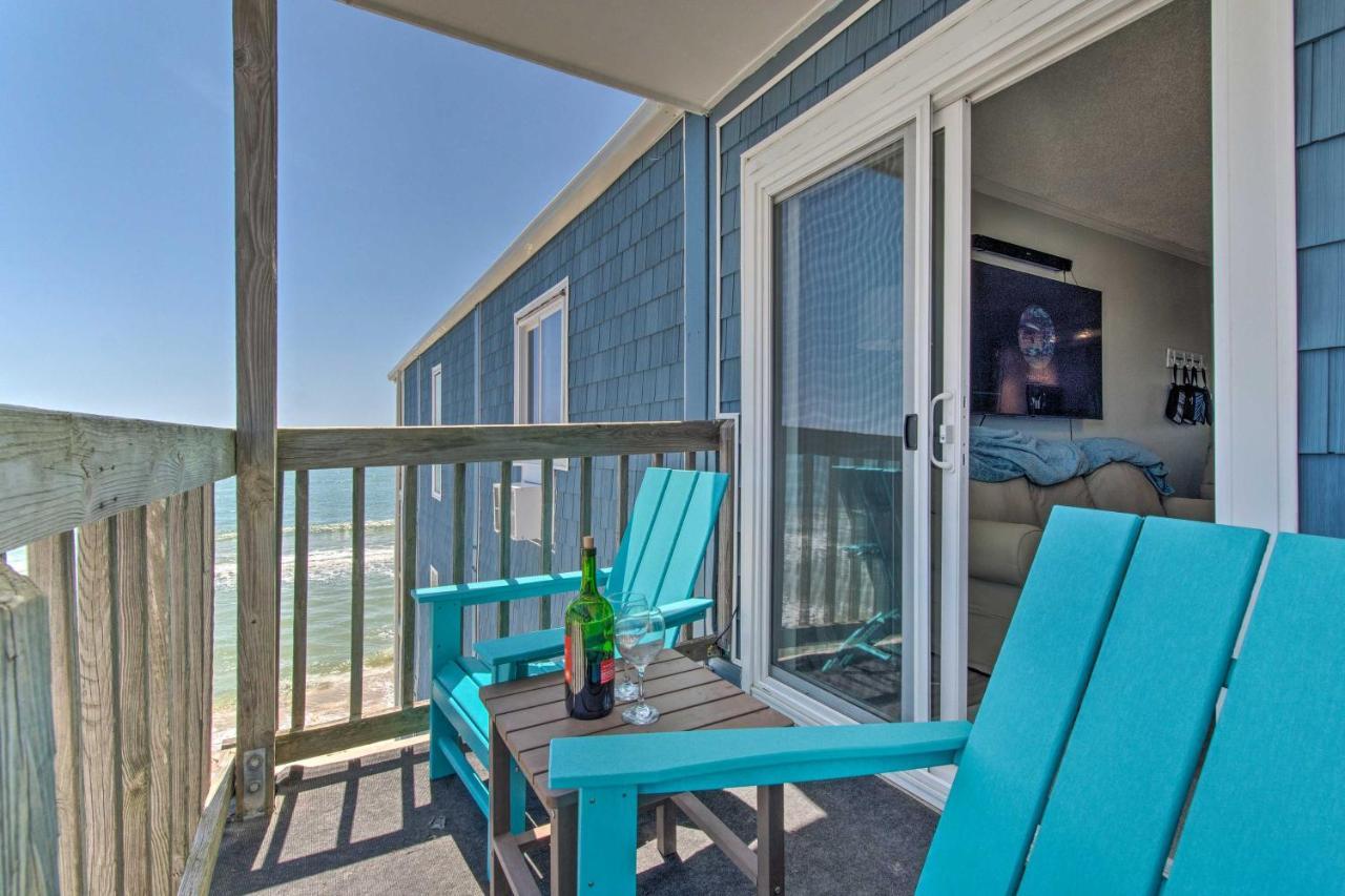 Convenient Retreat With Balcony And Ocean Views! Apartment North Topsail Beach Exterior foto