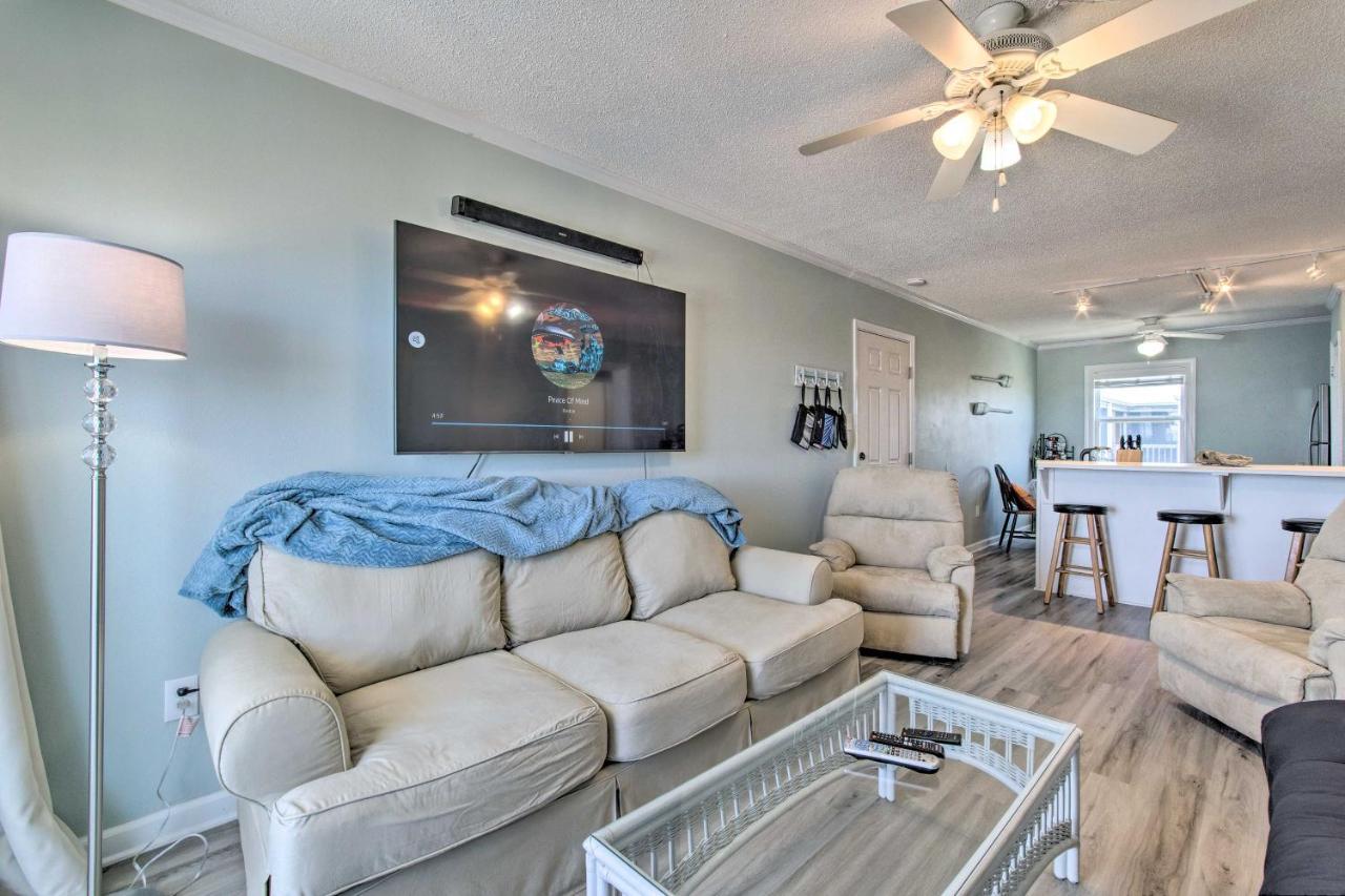 Convenient Retreat With Balcony And Ocean Views! Apartment North Topsail Beach Exterior foto